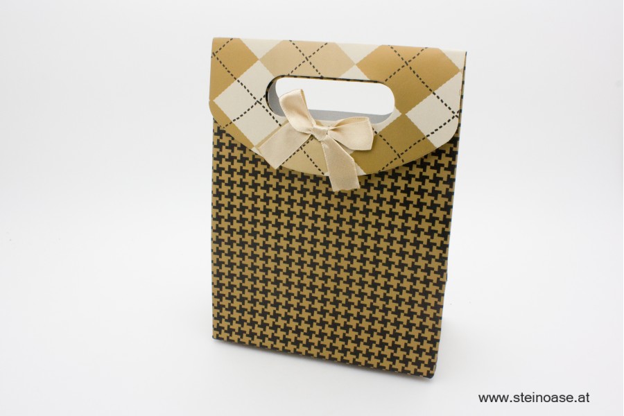 Geschenke - Tasche 'Karo' 160x125